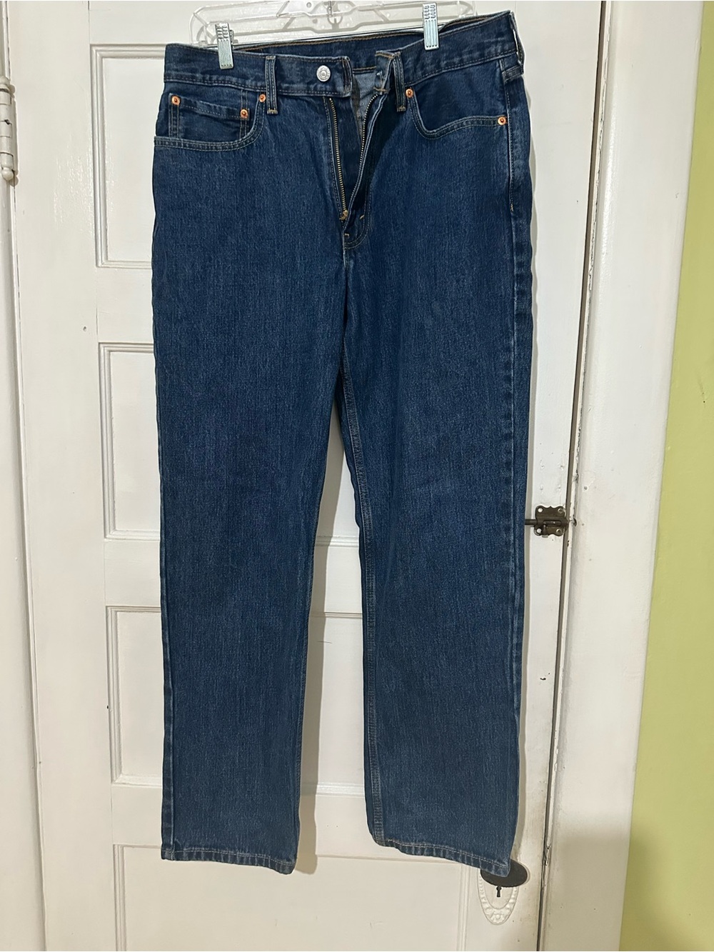Levi's Men's Dark Blue Straight Jeans